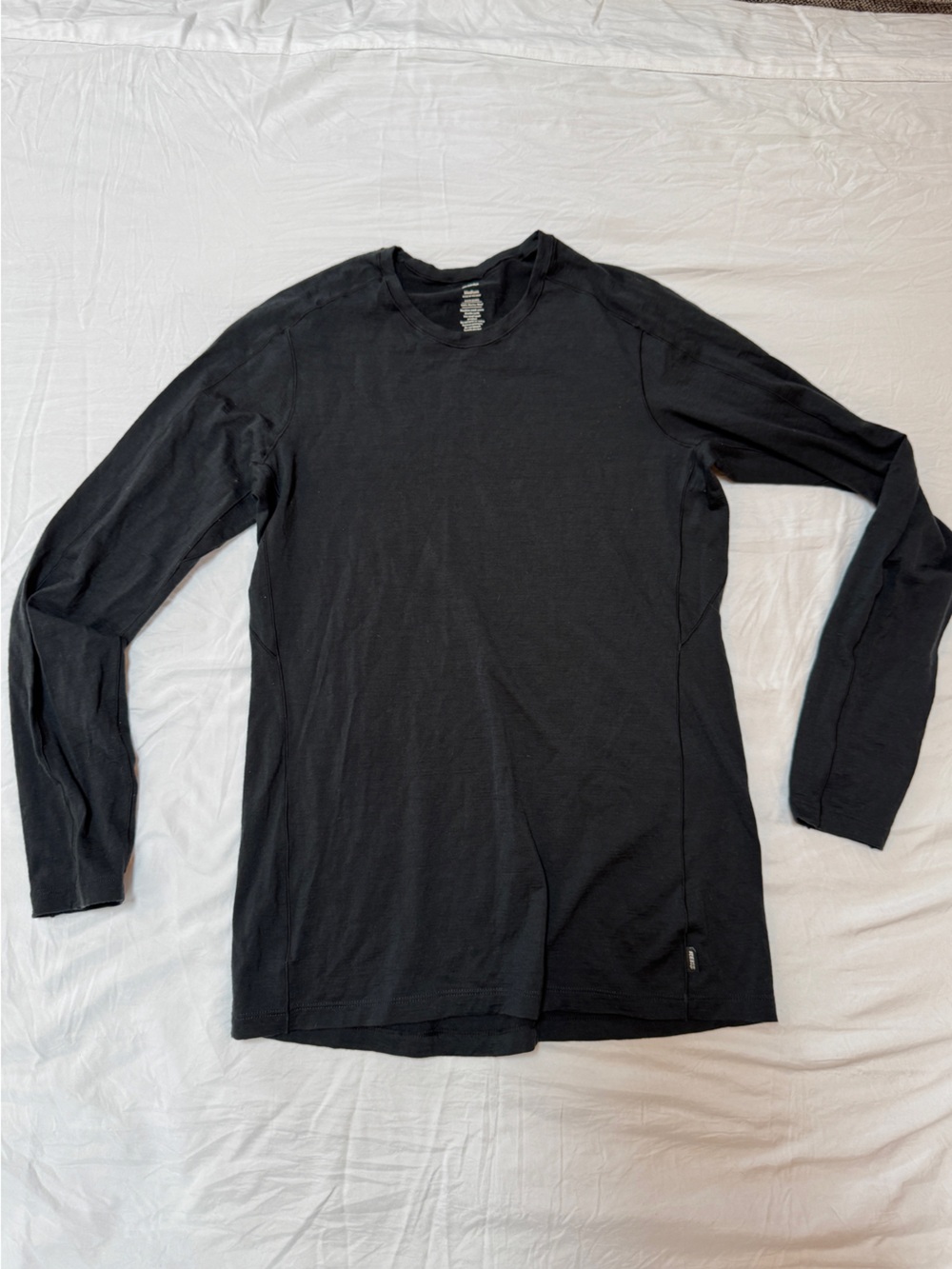REI Black Women's Long Sleeve Crew Tee